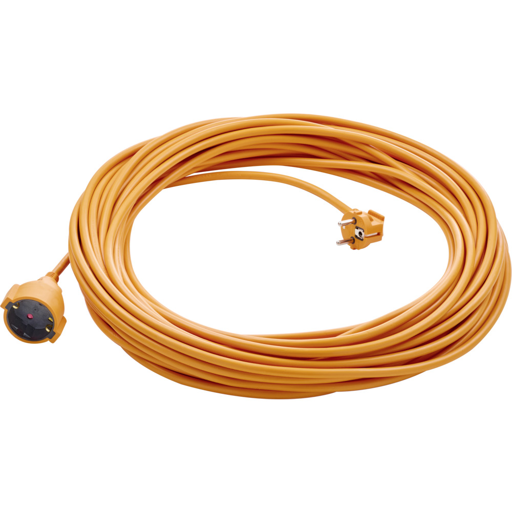 Verl&auml;ngerungskabel Schutzkontakt orange, 25 m