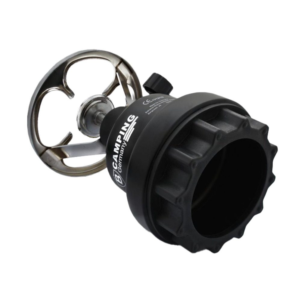 Campingkocher 18,6 x 12,2 cm aus Metall in f&uuml;r 190 g Butangaskartuschen image number 2