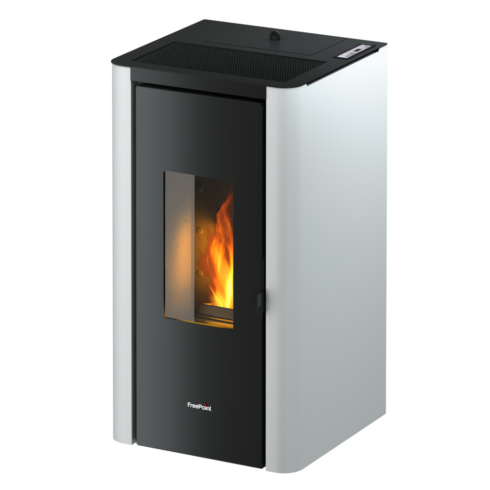 Pelletofen "INDIGO EVO" wei&szlig;