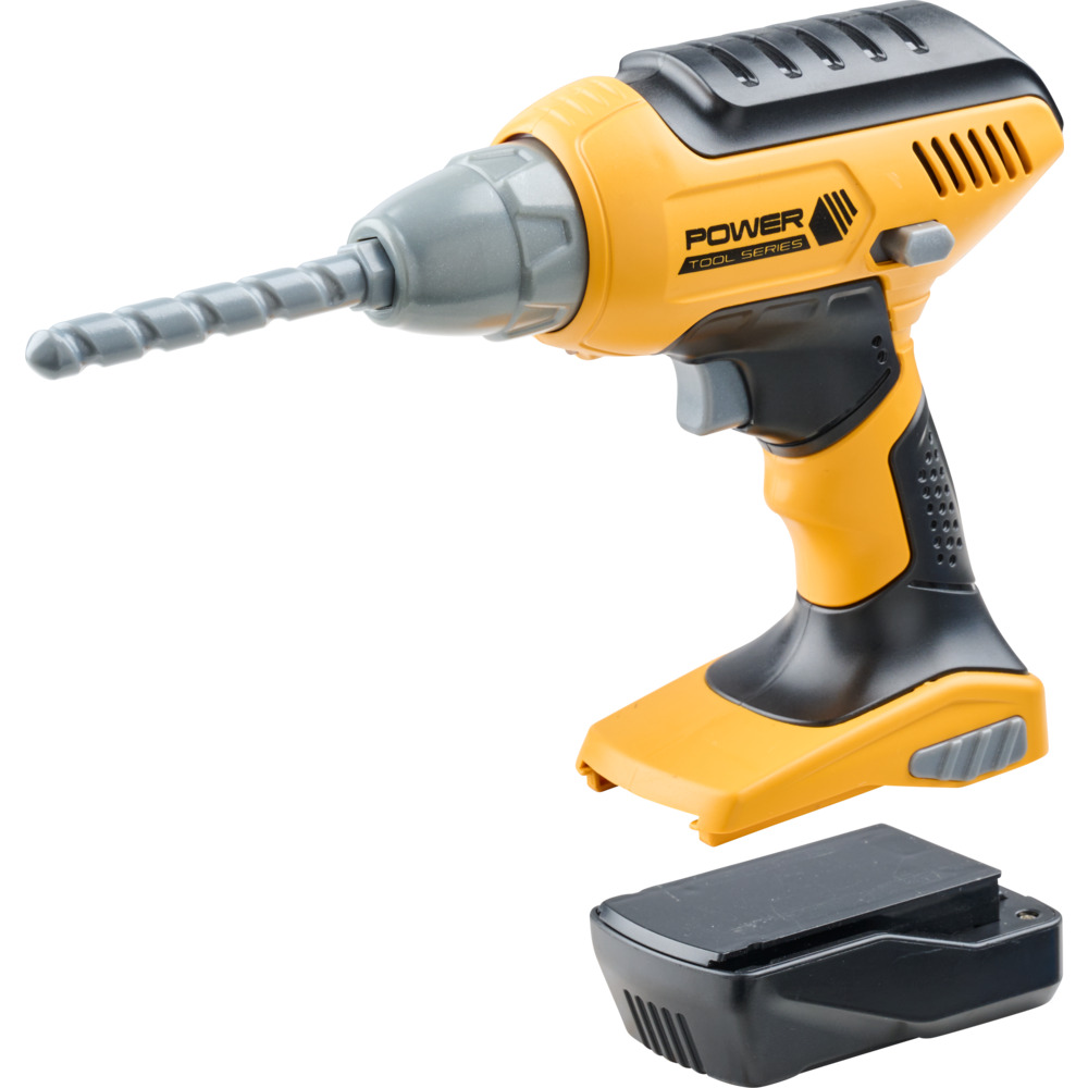 Spielzeug-Akkuschrauber mit 4 Aufs&auml;tzen image number 1