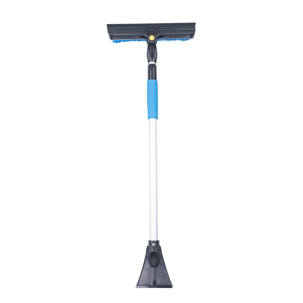 Eiskratzer mit Schneebesen und Teleskopstab ca. 75 bis 120 cm image number 1