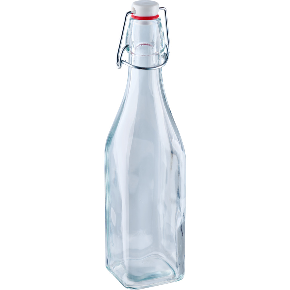 B&uuml;gelverschlussflasche rund 500 ml aus Glas
