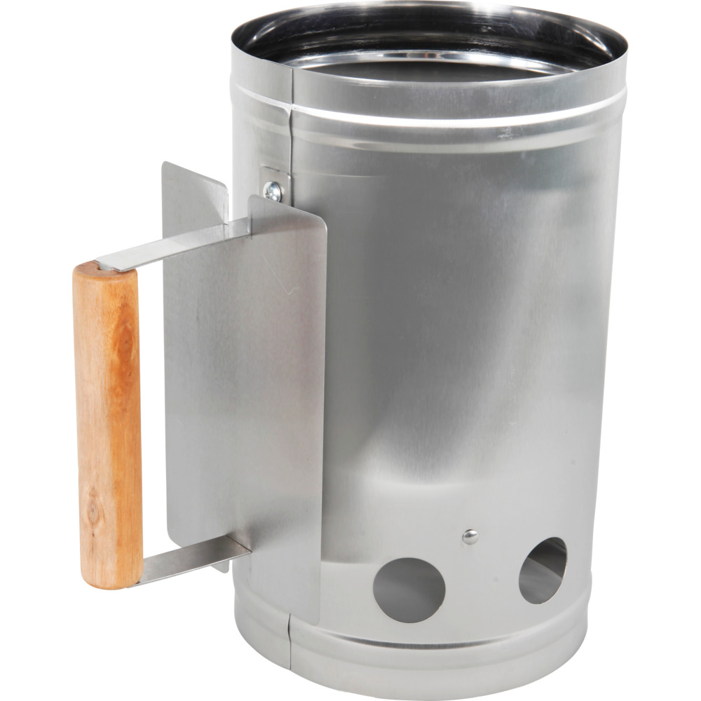 Grill-Anz&uuml;ndkamin &Oslash; 16 x 27,5 cm Edelstahl