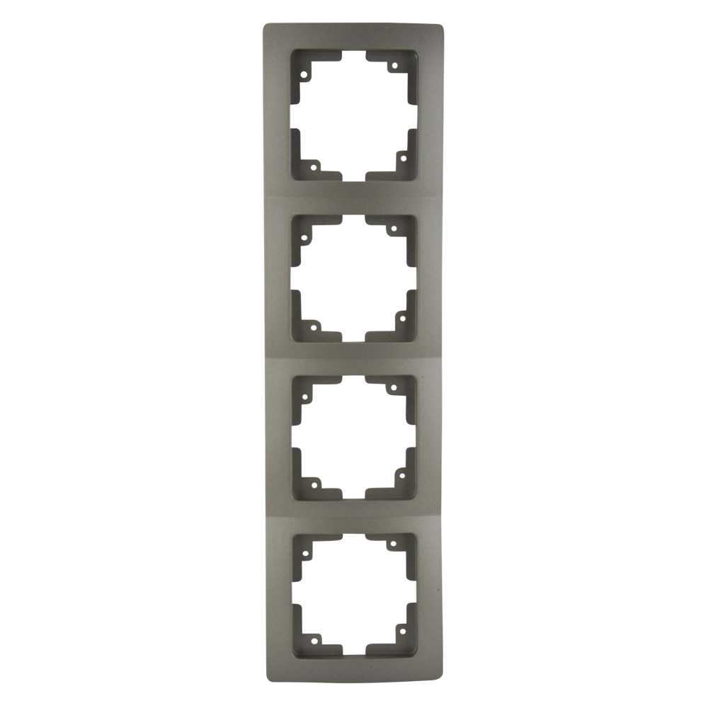 Abdeckrahmen Monaco Serie 4-fach