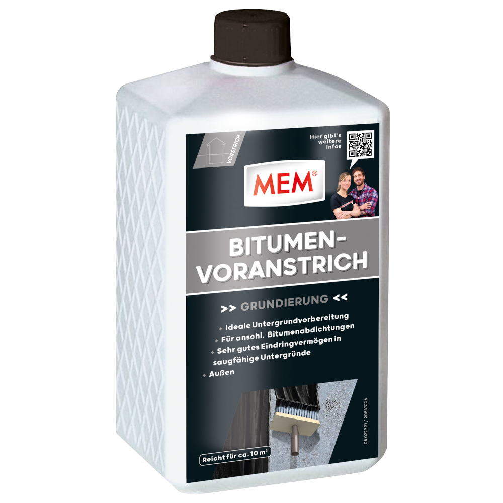 MEM Bitumen-Voranstrich 1 Liter
