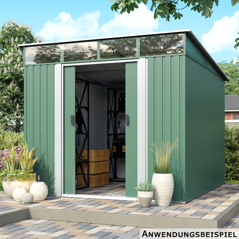 PERGART&reg; Ger&auml;tehaus L&uuml;beck 224 x 267 x 203 cm tanne / wei&szlig; image number 4