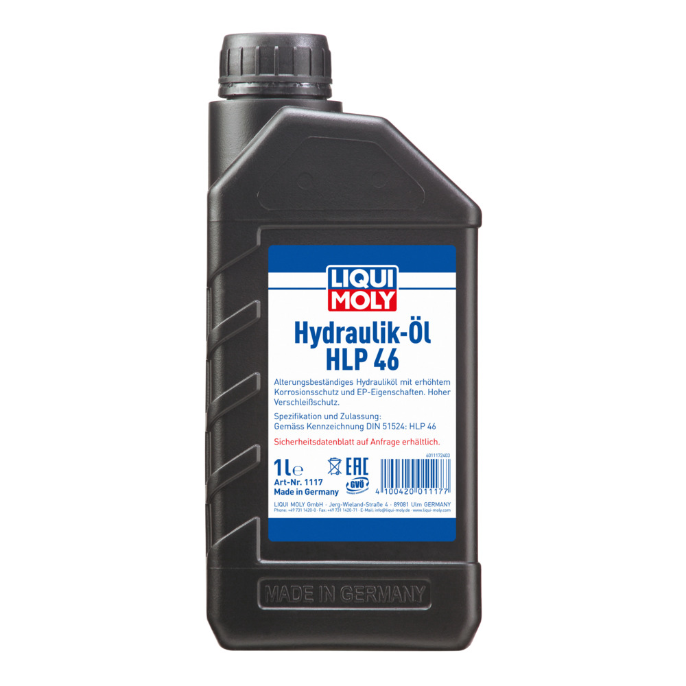 LIQUI MOLY 1117 Hydraulik&ouml;l HLP 46 mineralisch 1L