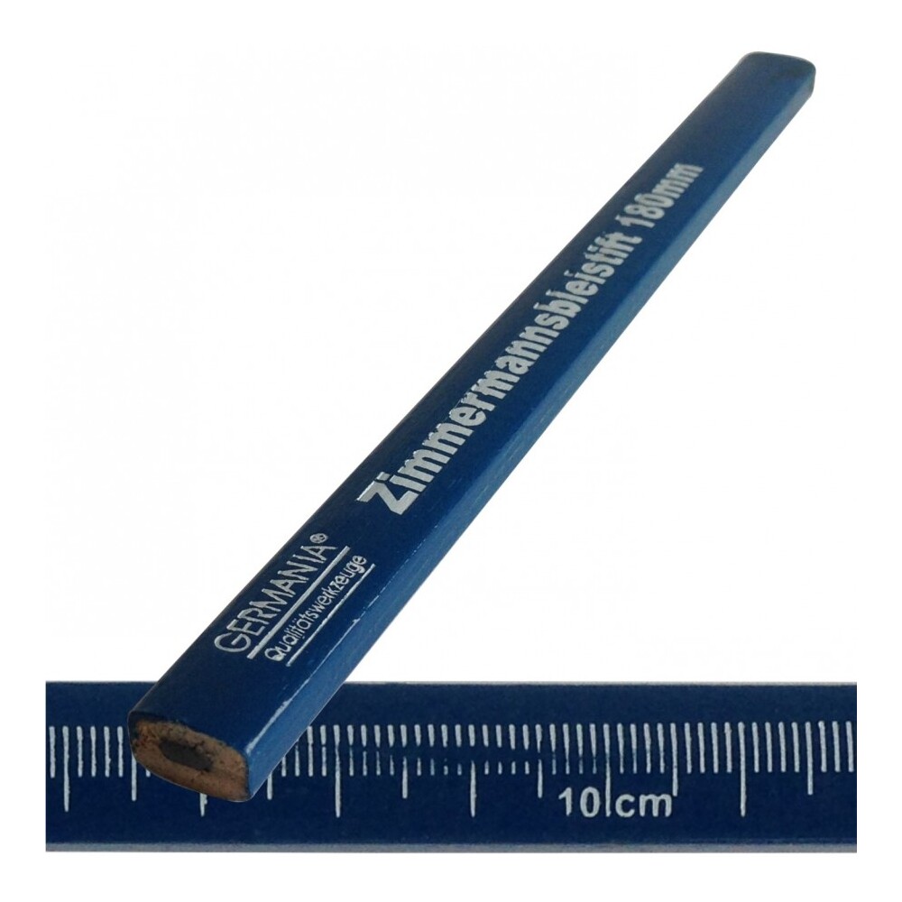 Zimmermannsbleistift 180mm mit Skalierung Schreinerstift Bleistift