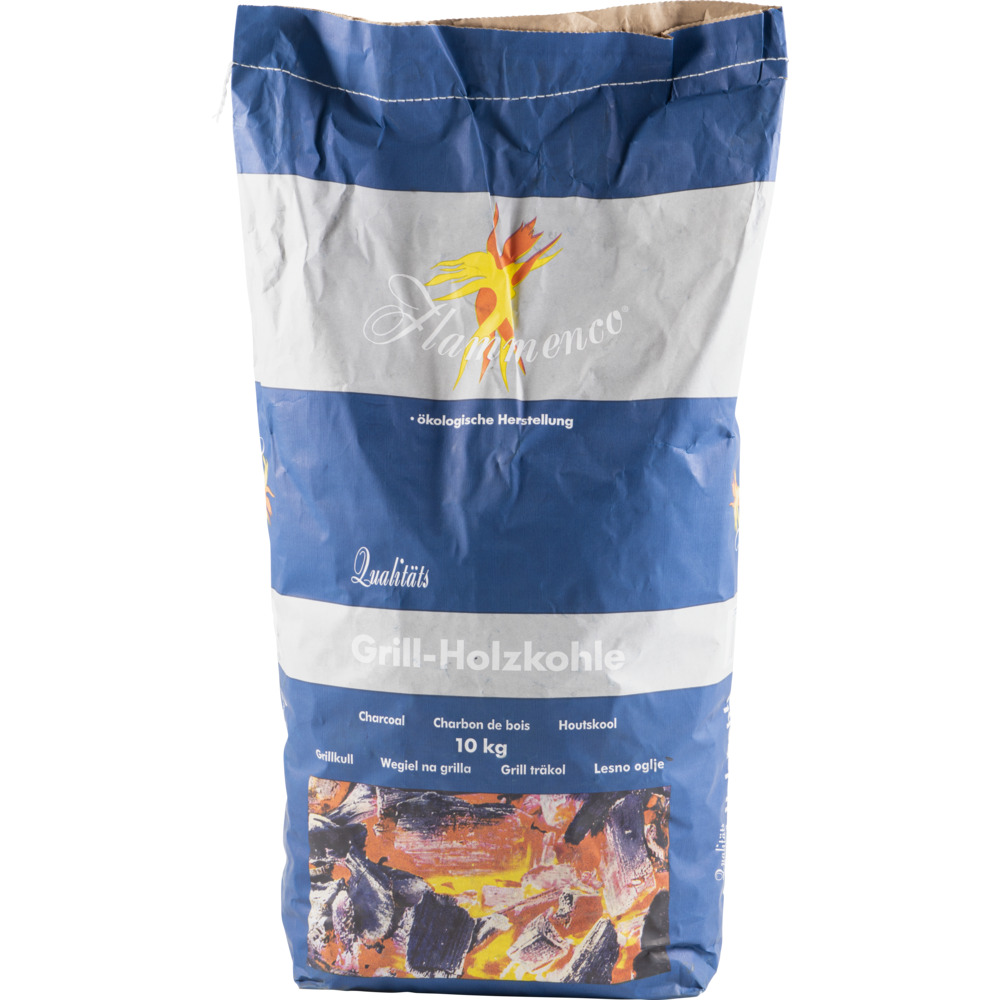 Flammenco Grillholzkohle im 10 kg Sack