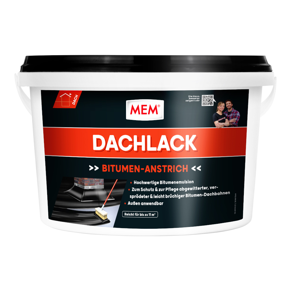 MEM Bitumen-Dachlack 5 Liter