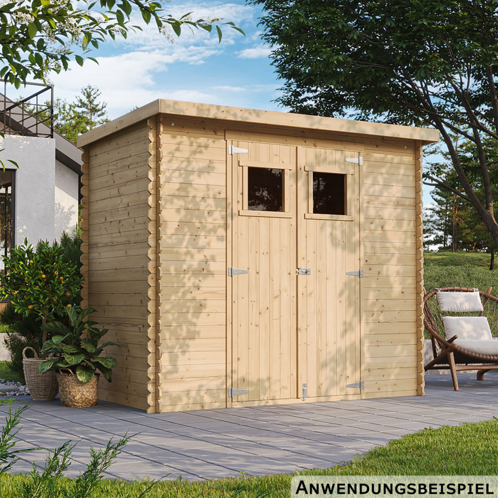 Timbela Ger&auml;teschuppen aus Holz mit Boden M310+M310G image number 3