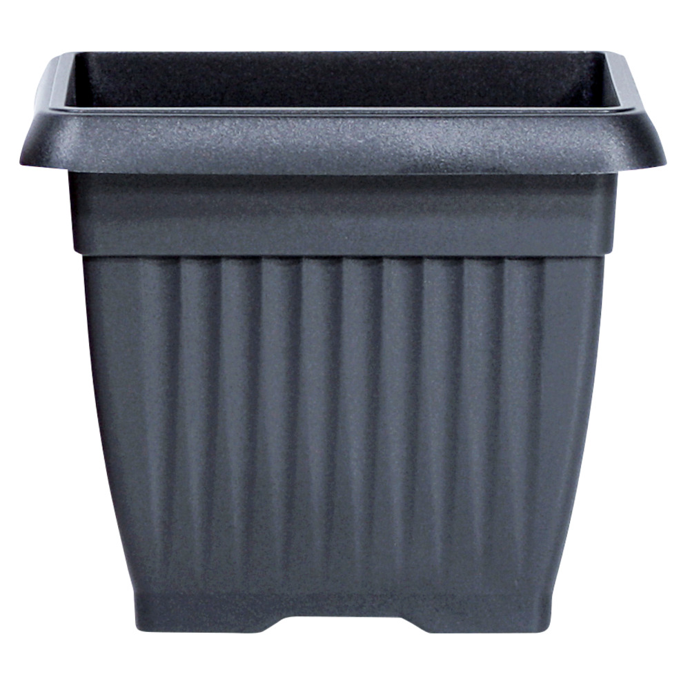 Prosperplast Blumentopf Terra eckig 15 x 15 cm in Anthrazit image number 1