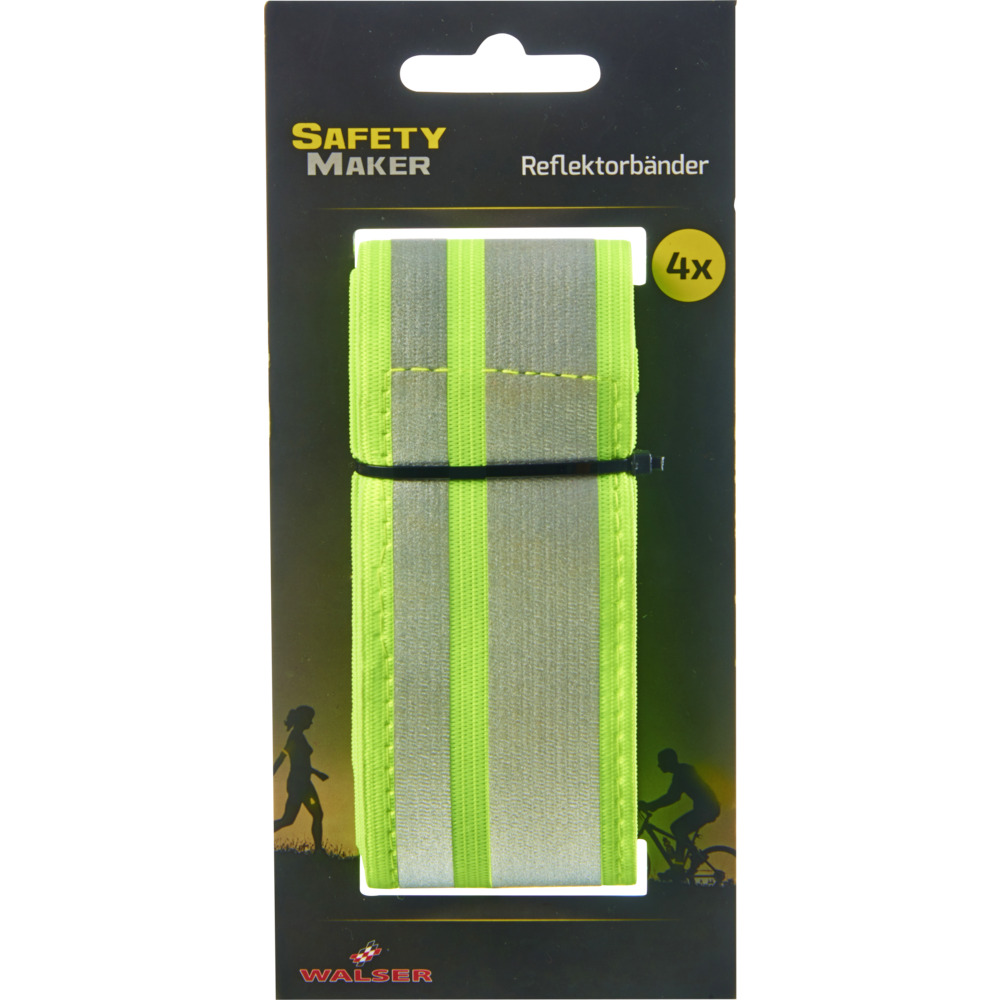 Reflektorband-Set 4-teilig in Gelb image number 2