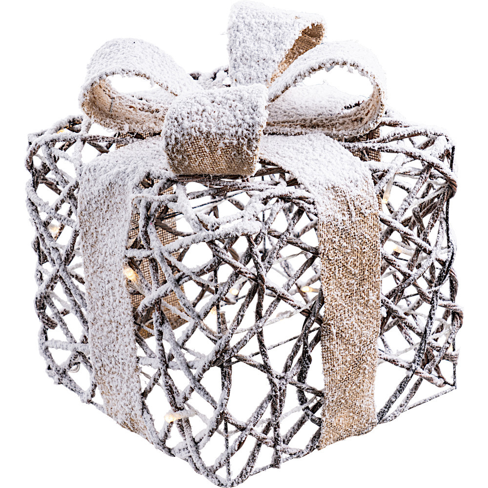 LED-Geschenk gro&szlig; mit LEDs und Timerfunktion