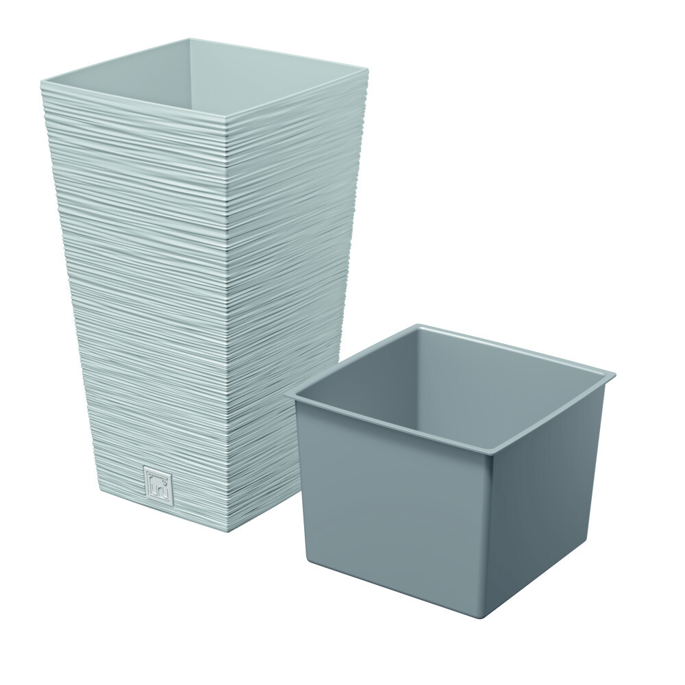 Pflanztopf Furu Square 265x265x500mm grau