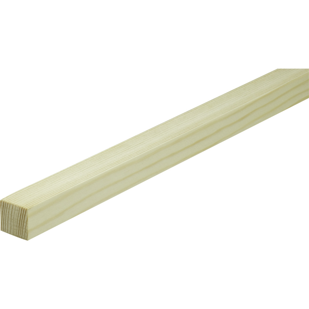 Quadratleiste Kiefer/Fichte 2400x20x20mm