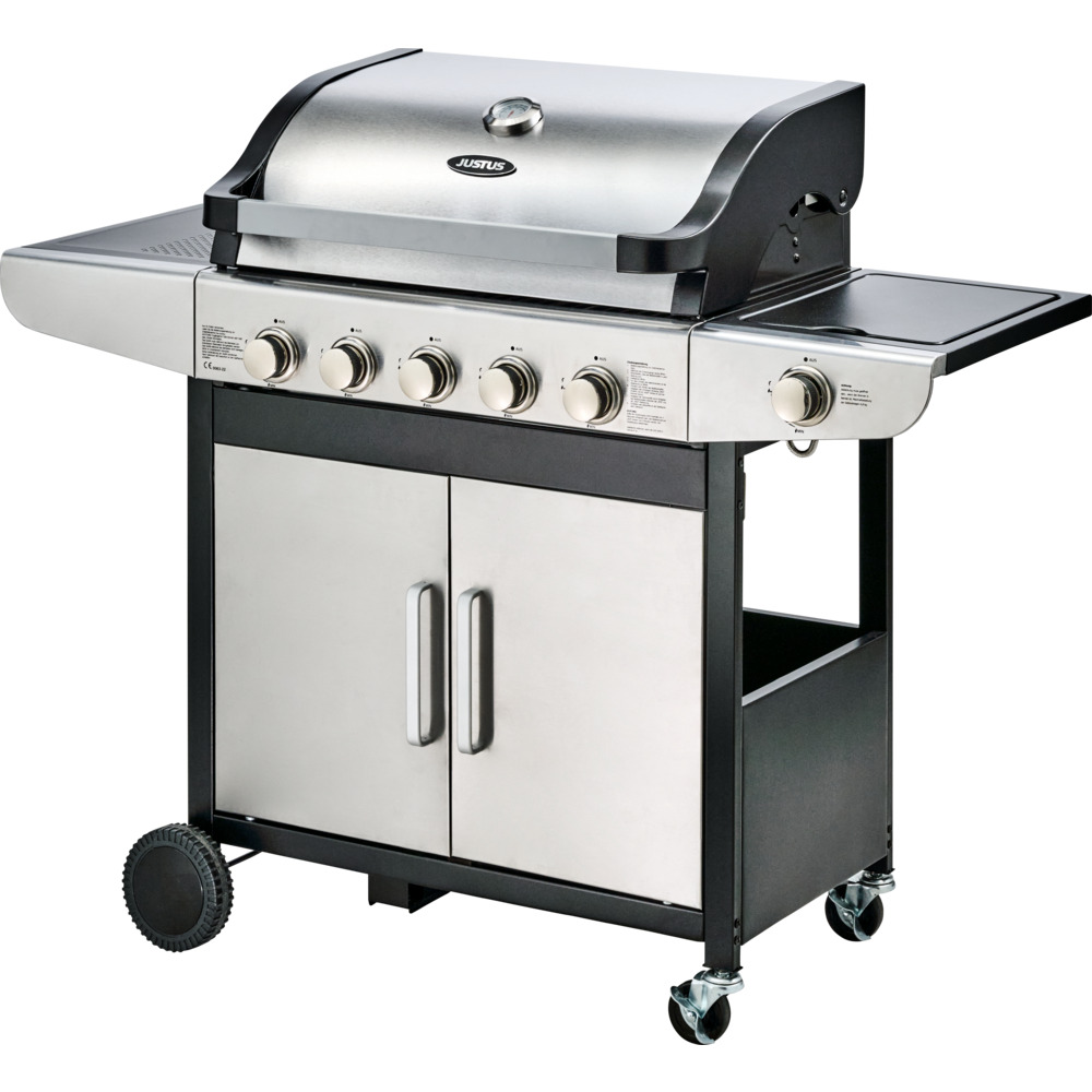 JUSTUS Gasgrill Ares Pro mit 5+1 Brennern image number 2