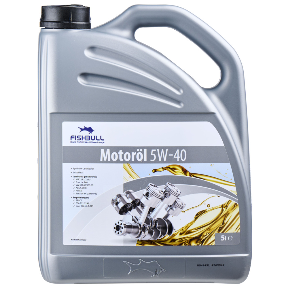 FISHBULL Motor&ouml;l 5W-40 5 Liter image number 1
