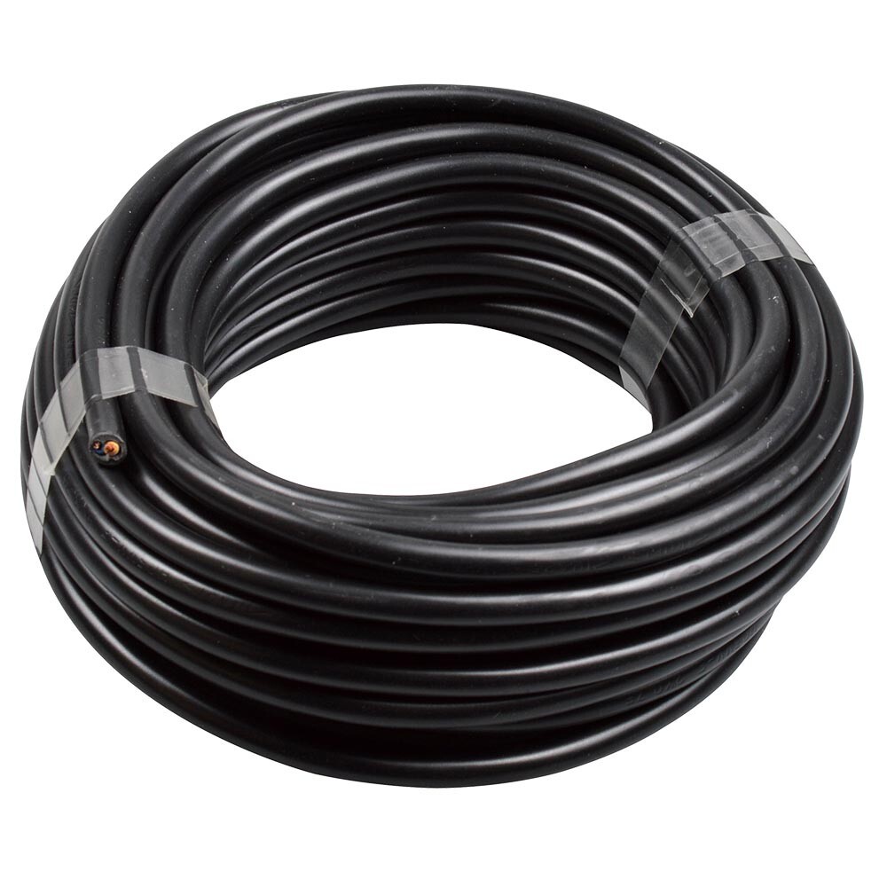 Schlauchleitung H03VV-F 2 x 0,75 mm&sup2; 10 m PVC rund schwarz