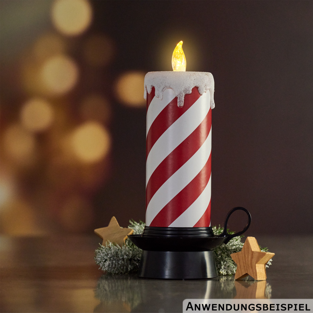 LED-Kerze Zuckerstange 29 cm image number 2