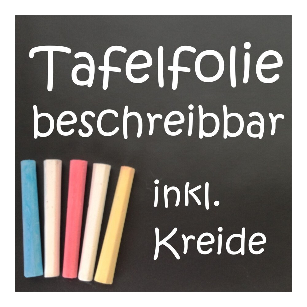 Tafelfolie 200x45cm selbstklebend beschreibbar