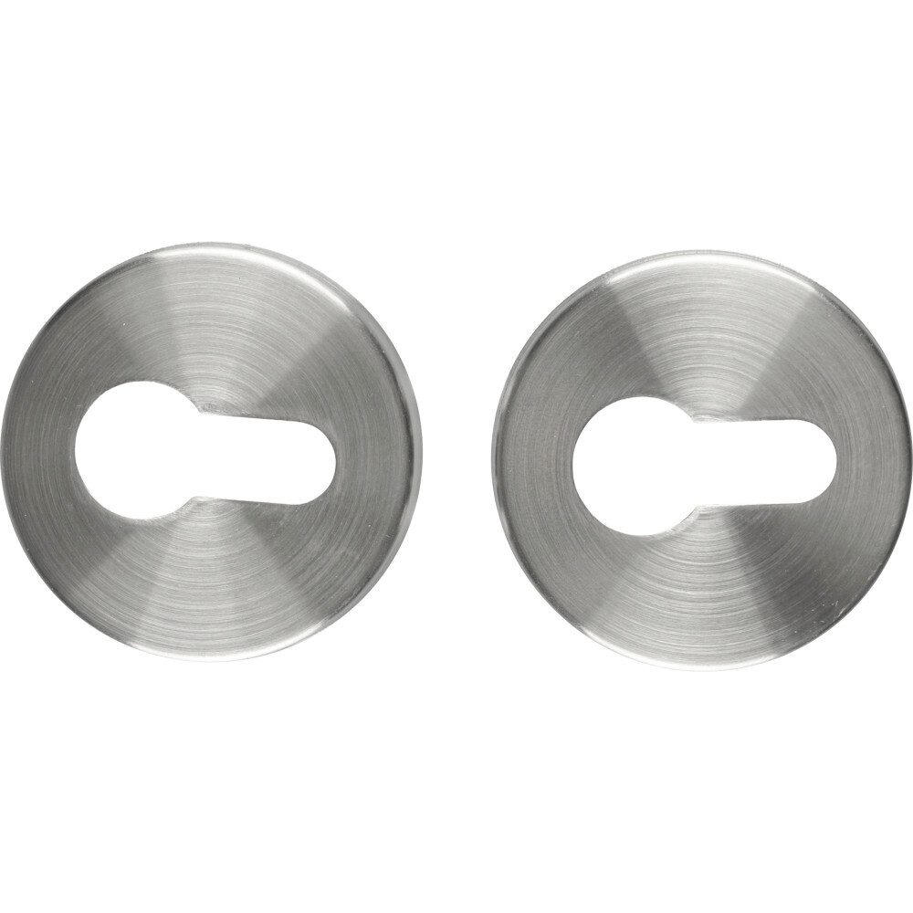 GERMANIA&reg; Profilzylinder-Rosetten 54 mm, 2 St&uuml;ck, aus Edelstahl image number 1