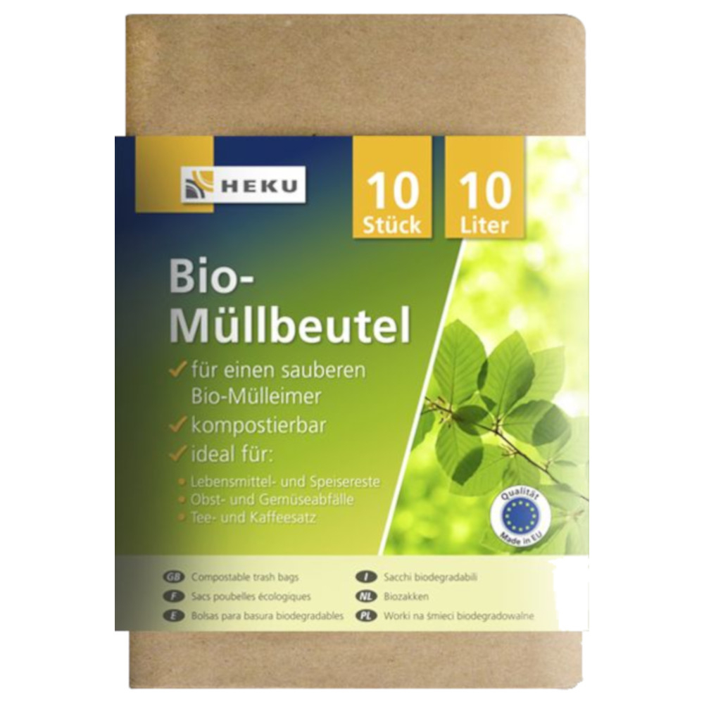 Bio M&uuml;llbeutel aus Papier kompostierbar