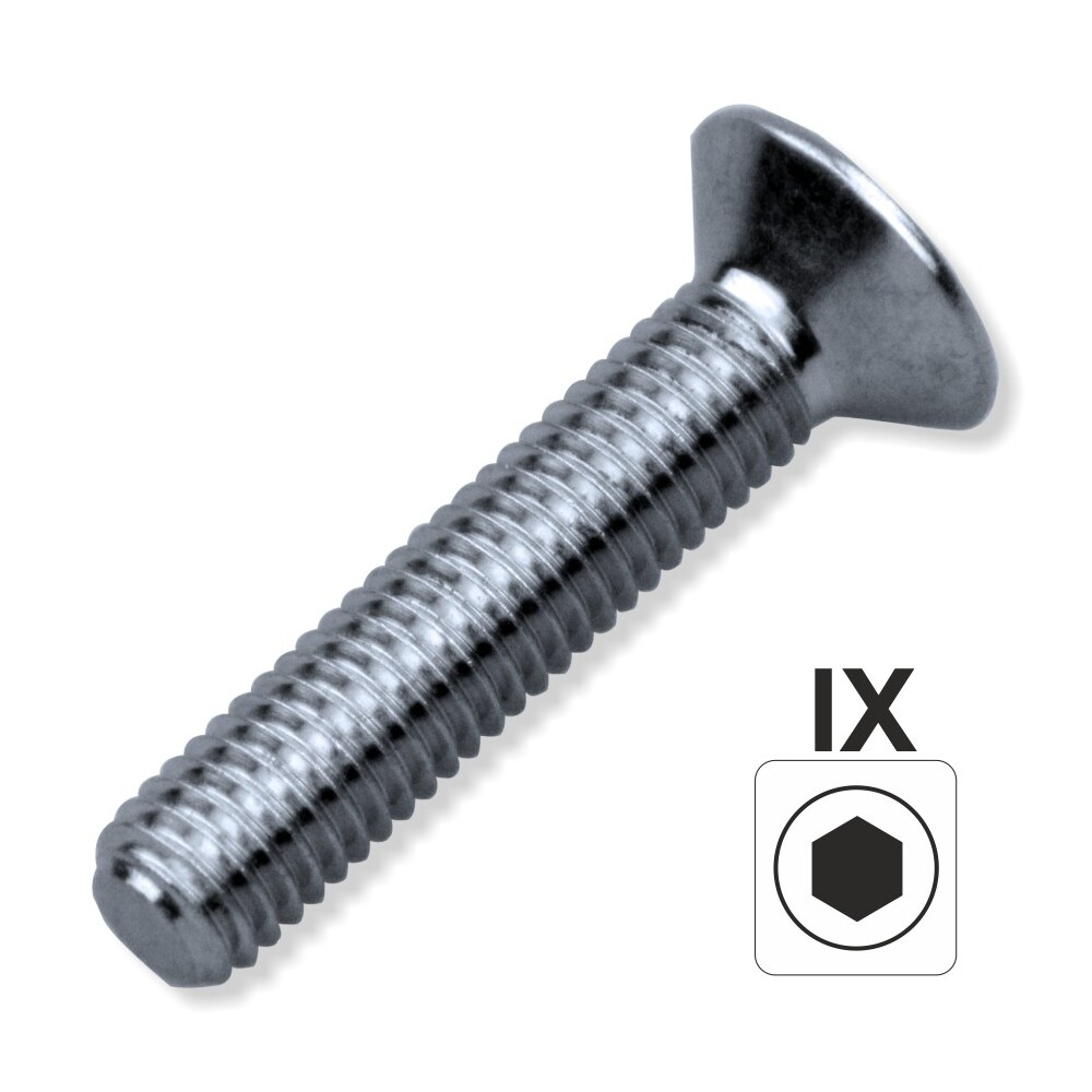 Senkkopfschraube 8x30 mm IX M8