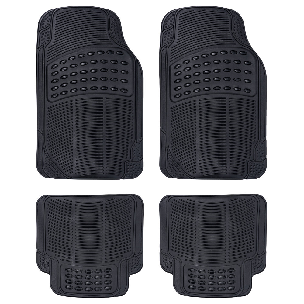 Gummimatten-Set Spartakus 4-teilig universal f&uuml;r alle g&auml;ngigen PKWs