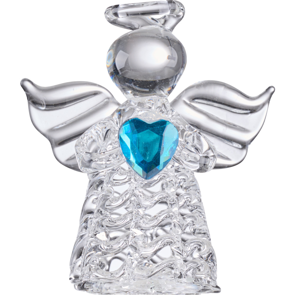 Dekofigur Engel aus Glas mit Geburtsstein, 12-fach sortiert image number 1