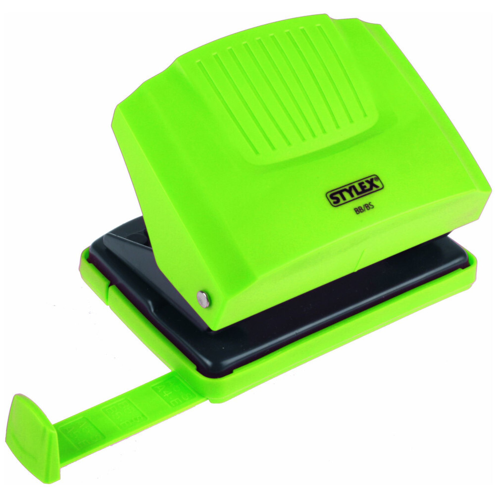 Locher mit Ansatzschiene und Stanzleistung von 20 Blatt