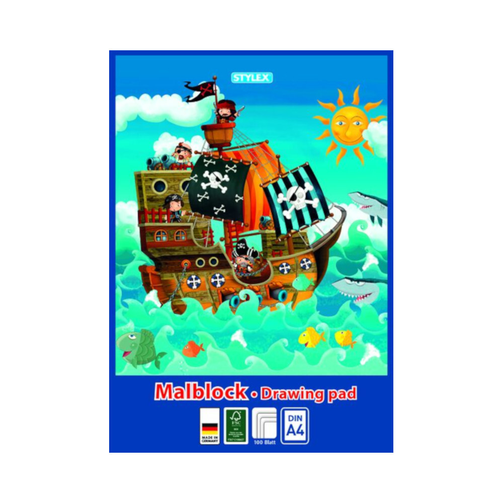 Malblock A4 100 Blatt holzfrei