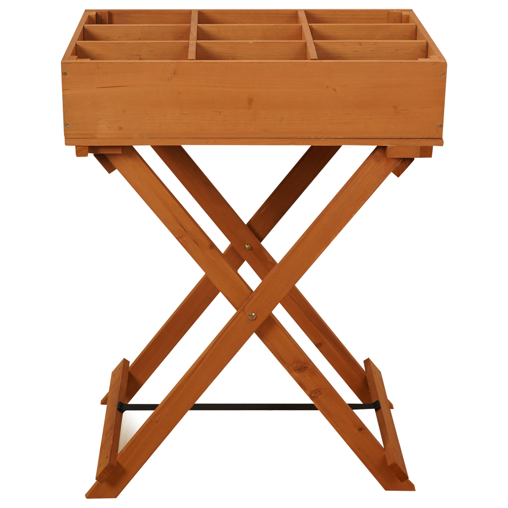 Kr&auml;uterhochbeet aus Holz