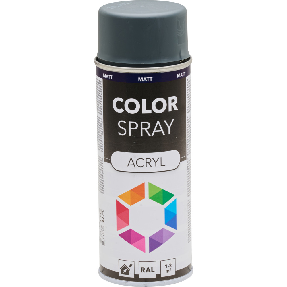 Lackspray 400 ml Acryl RAL7011 Eisengrau matt image number 1