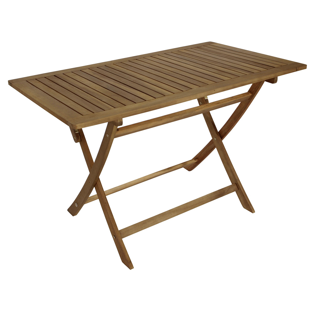 Klapptisch 120 x 70 x 74 cm Akazie