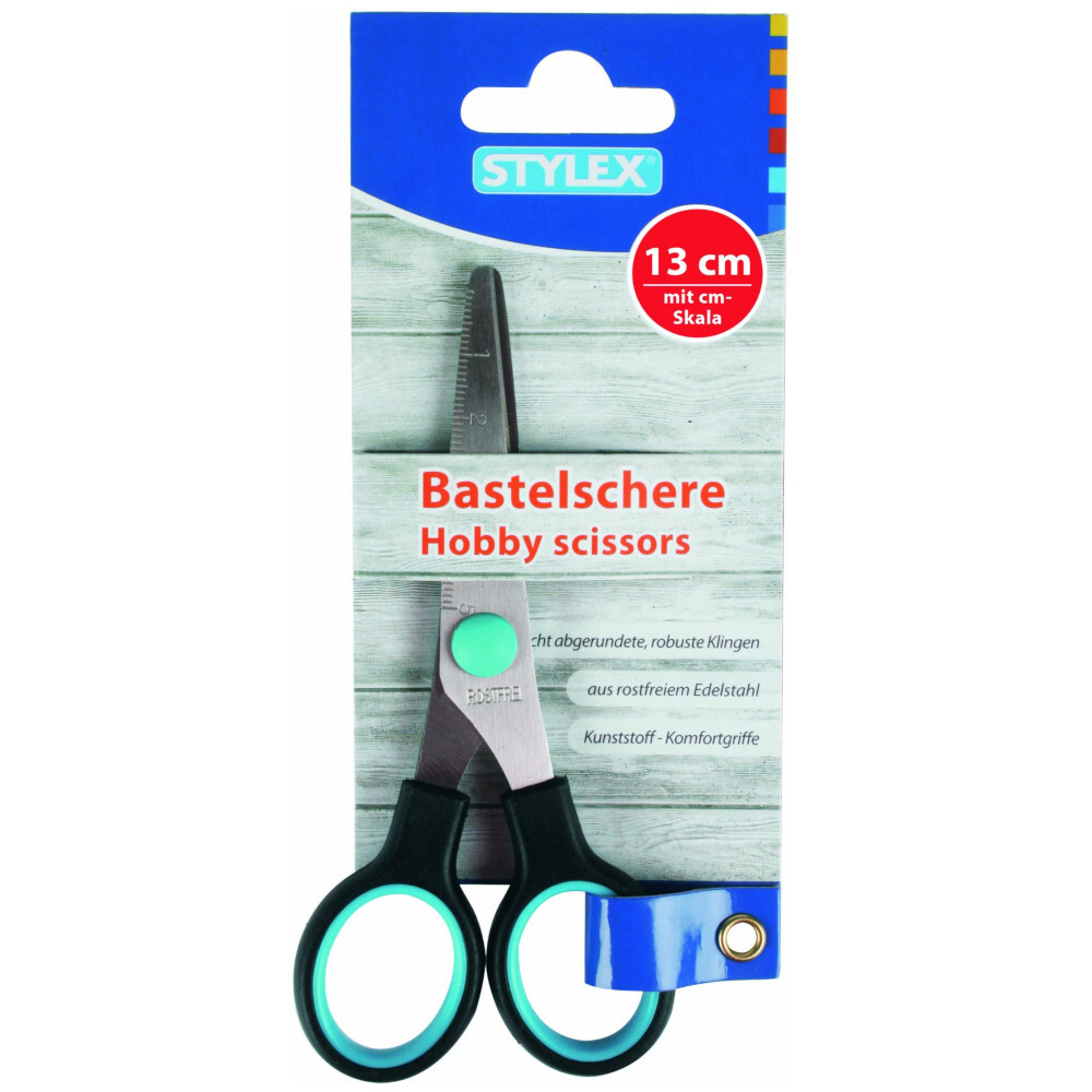 Bastelschere mit abgerundeter Spitze