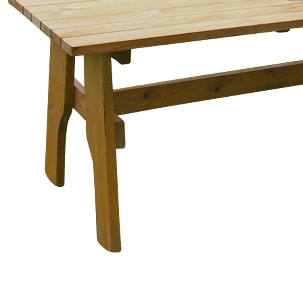 Gartentisch Freital 150x72 cm aus Kiefer massiv image number 1