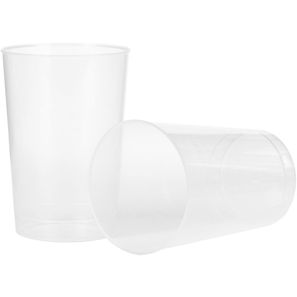 Mehrweg-Trinkbecher 10 St&uuml;ck klar 0,2 Liter image number 1
