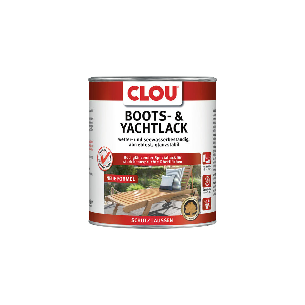 Boots- & Yachtlack farblos hochgl&auml;nzend 750 ml
