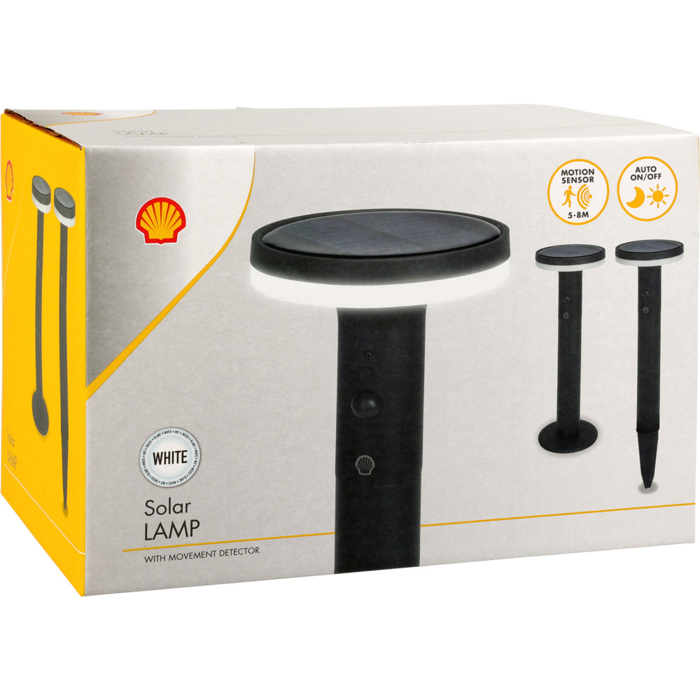 LED-Solarleuchte rund mit Bewegungsmelder image number 1