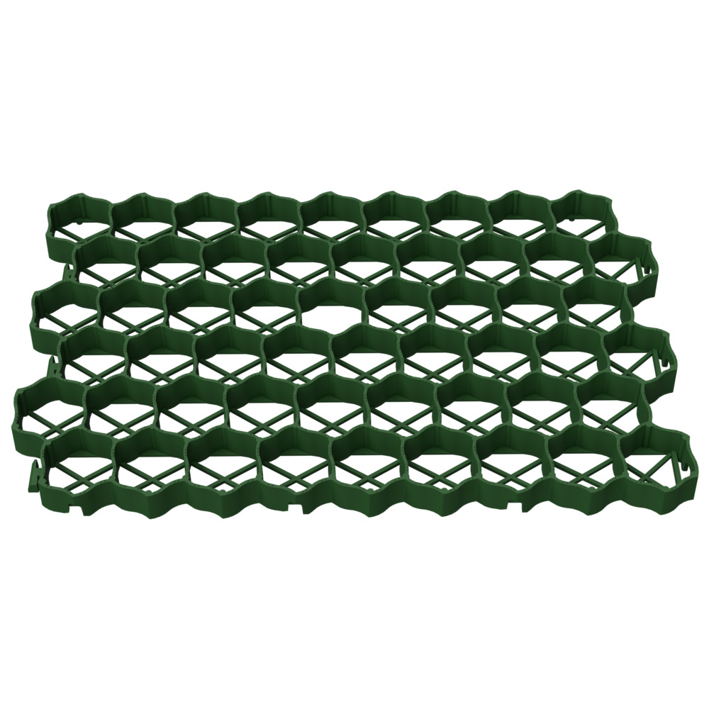 26 x Rasengitter 59 x 39,5 x 3 cm Kunststoff gr&uuml;n image number 1