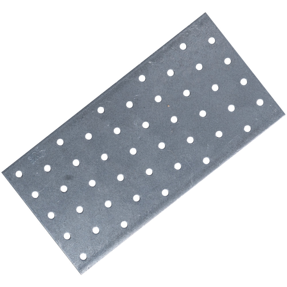 Lochplatten 100 x 200 mm aus verzinktem Stahl