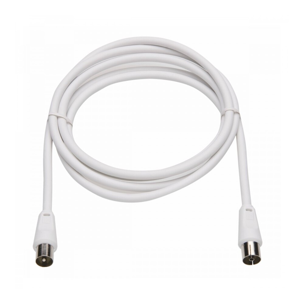 KOAX-Ger&auml;teanschlusskabel 1,5 m wei&szlig;