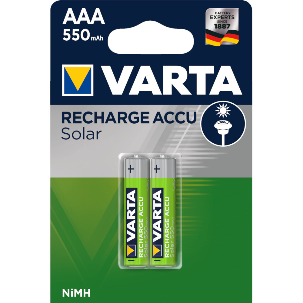 Varta Solar-Akku AAA Micro 800mAh 56733