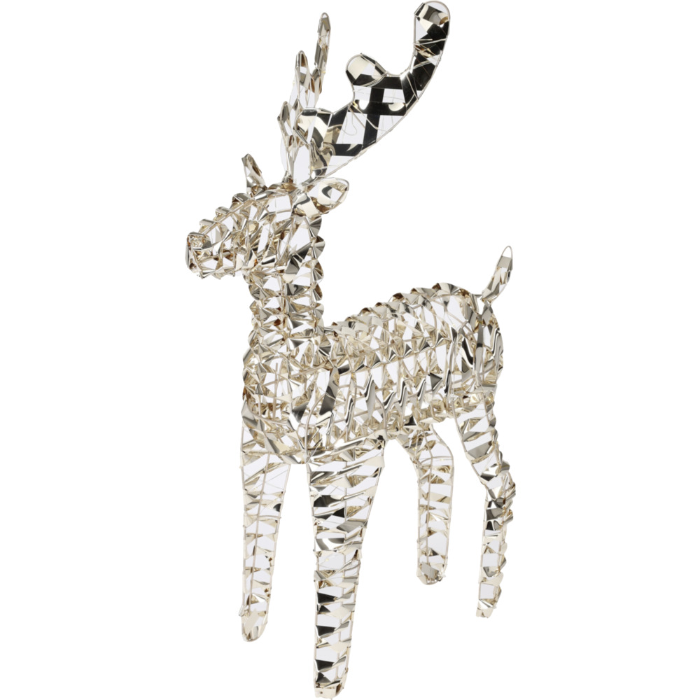 LED-Rentier 100 LEDs 60 cm gold oder silber image number 2