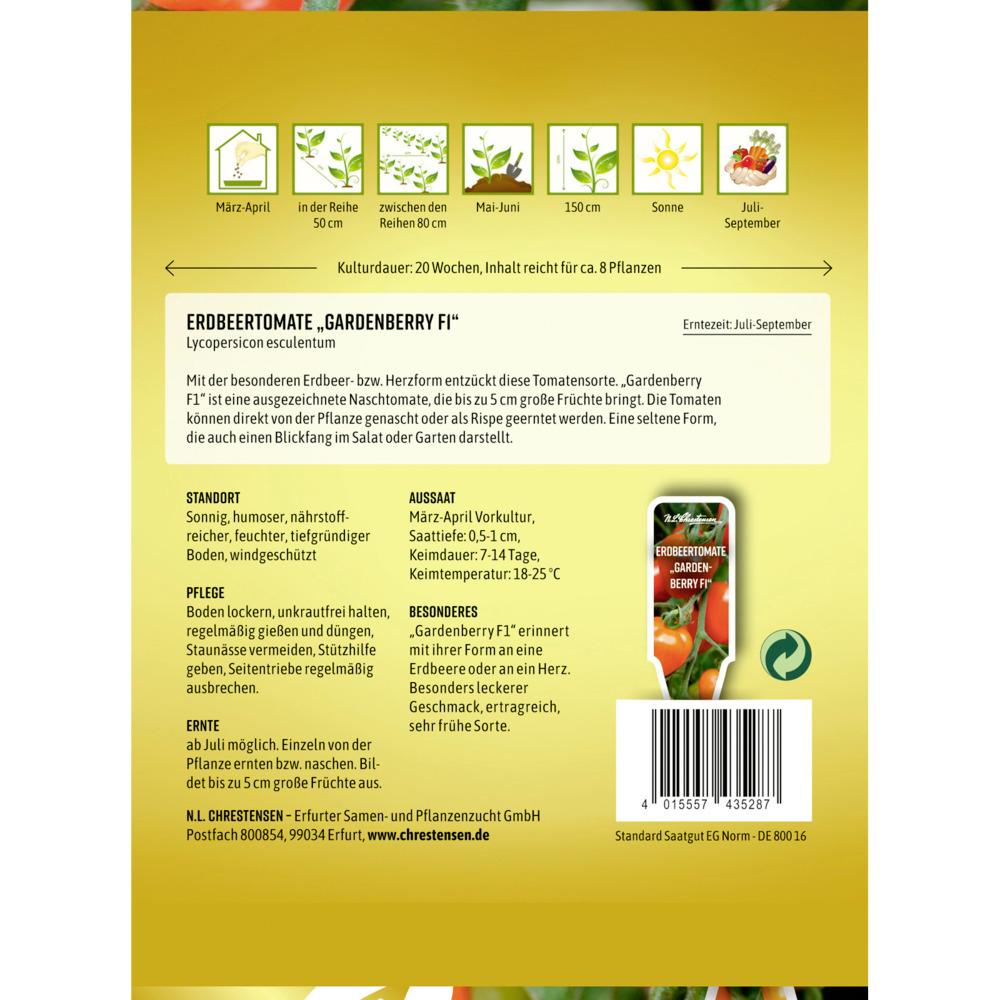 Saatgut Erdbeertomate Gardenberry F1 image number 1