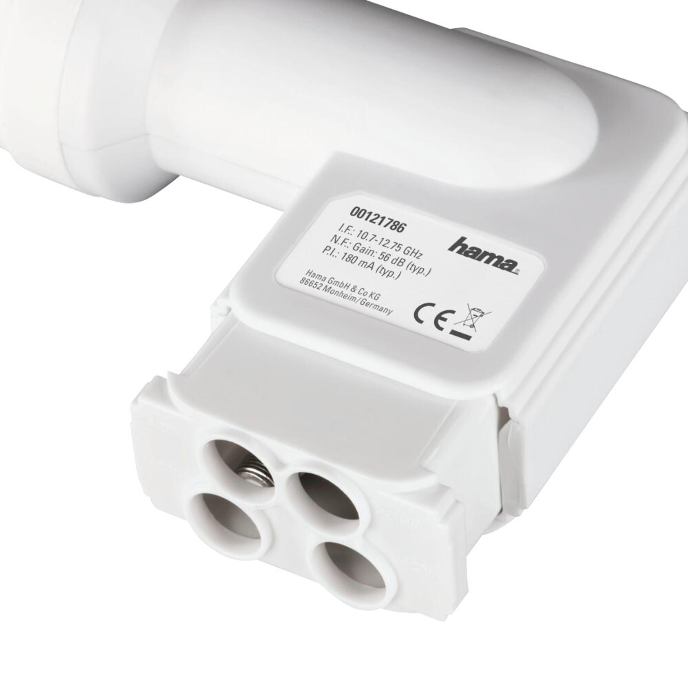 hama&reg; Universal-Quad-LNB 4 Ausg&auml;nge image number 1