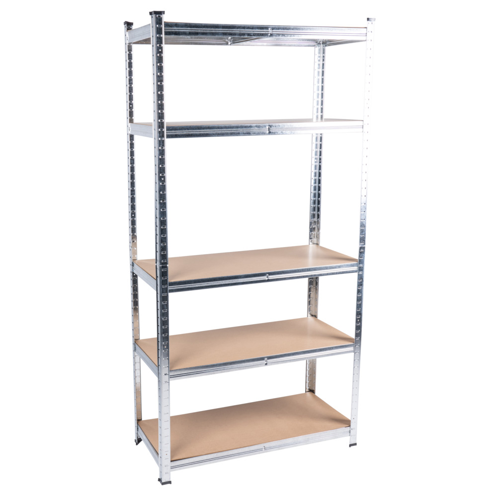 GERMANIA&reg; Schwerlastregal steckbar Stahl f&uuml;r 875 kg mit MDF-B&ouml;den