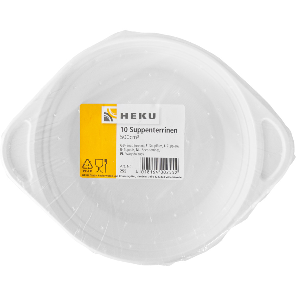 Suppensch&uuml;ssel wei&szlig;, 500ml, 10 St&uuml;ck Kunststoff