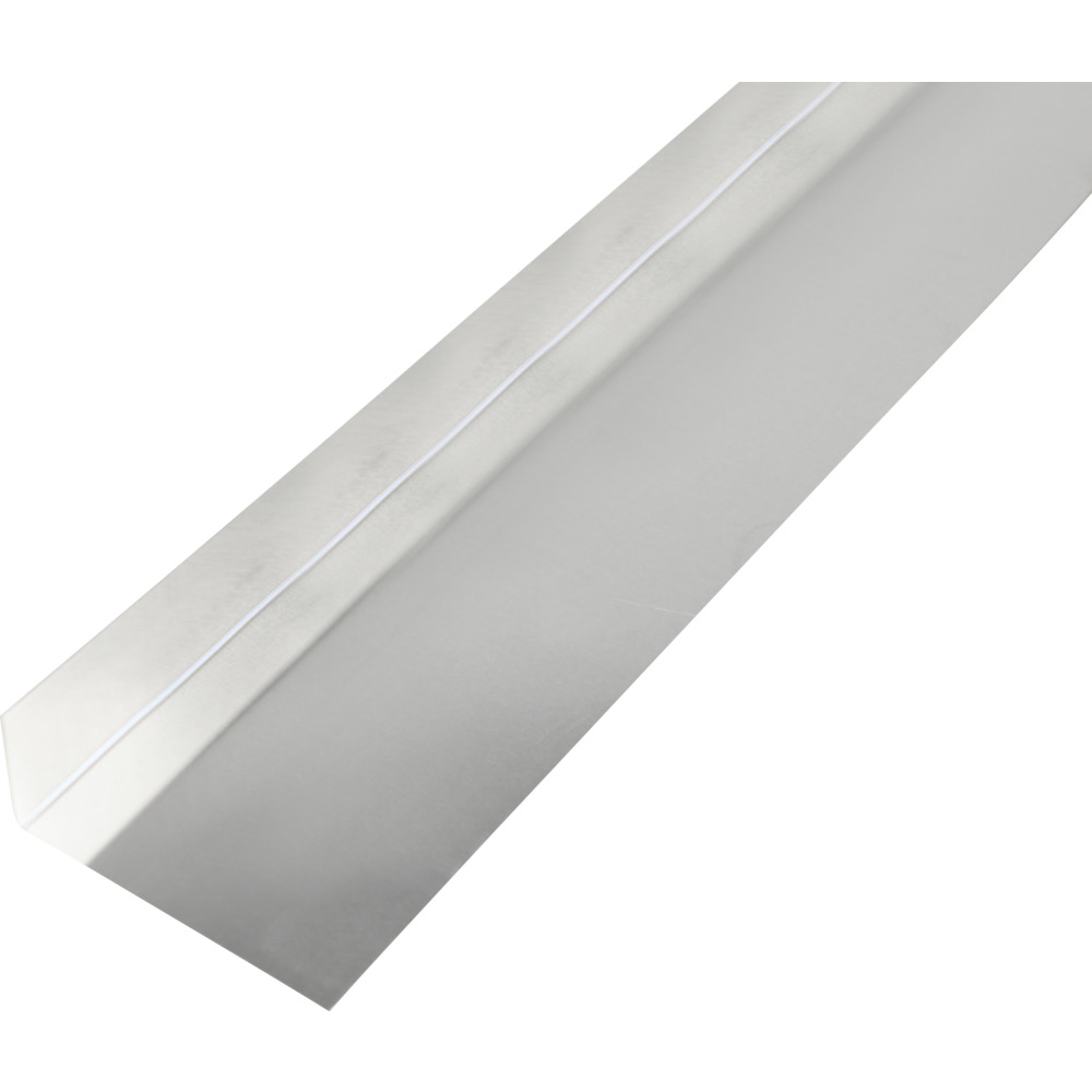 Glattblech, gekanntet, L-Form, Aluminium natur 68x30mm  1m lang